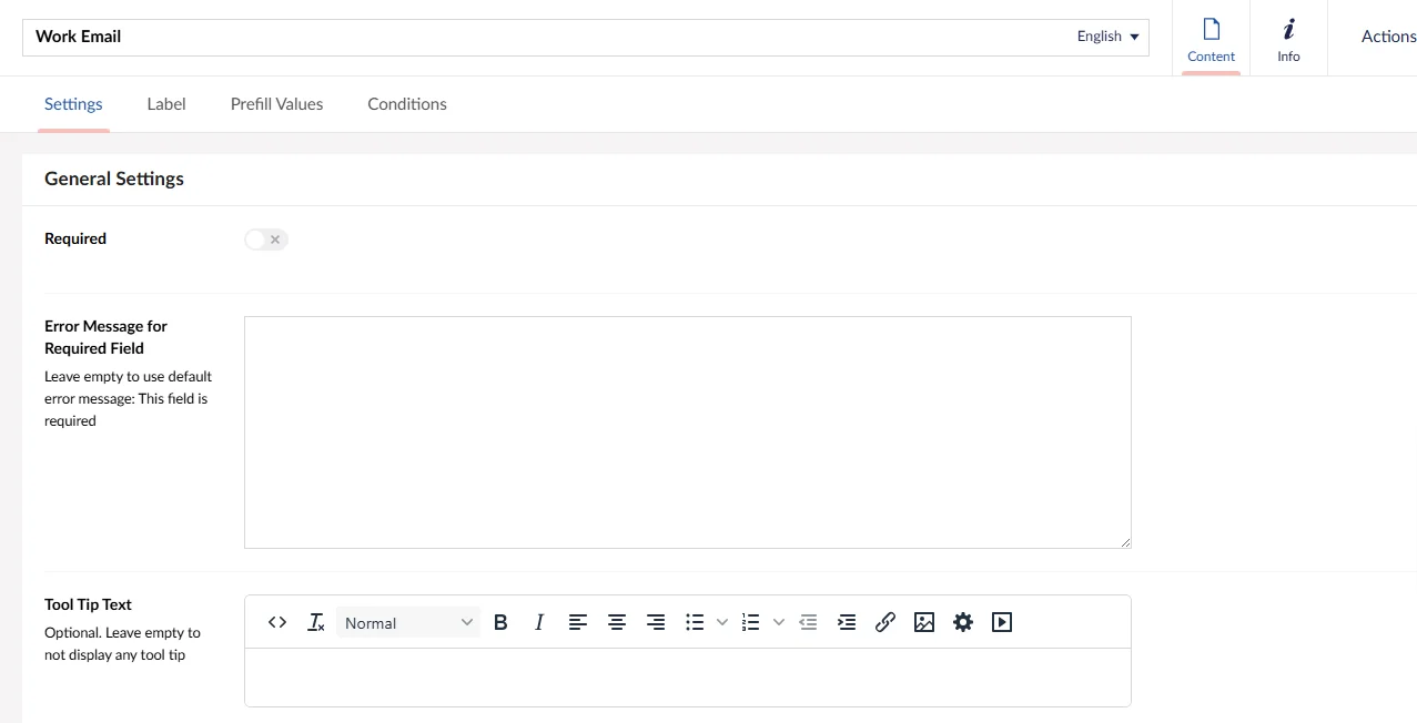 Email Field
