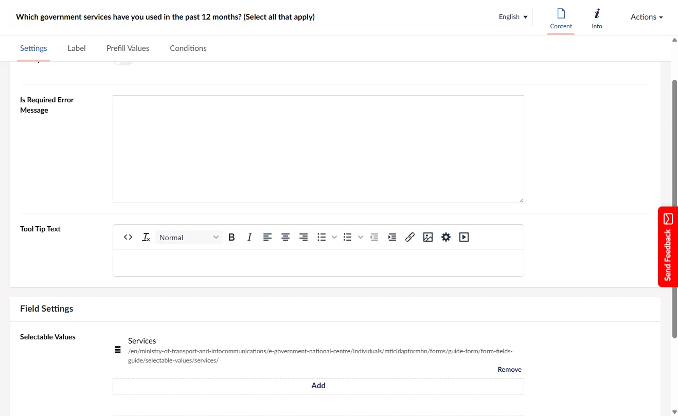 Checkbox Field Examples Checkbox List Field